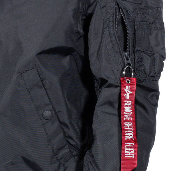 Fligerjacke MA-1 TT Cappuccio nero