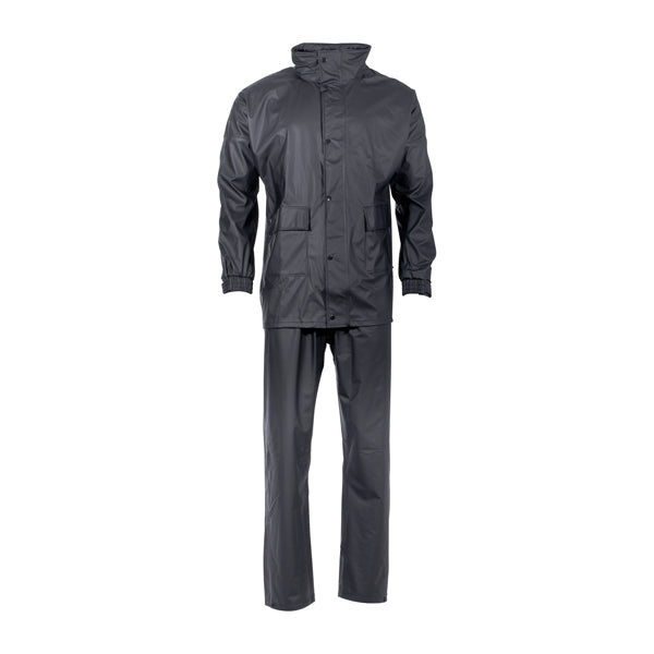 Regenanzug Premium 2-Teilig Schwarz