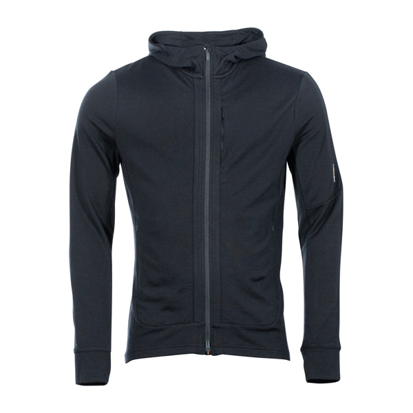 Zip Hoodie Quantum III loden