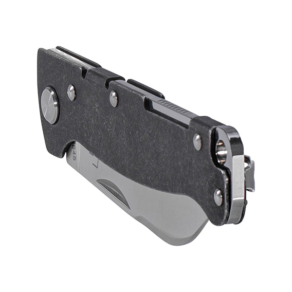 Coltello tascabile Böker Plus Atlas Backlock Sheepfoot argento