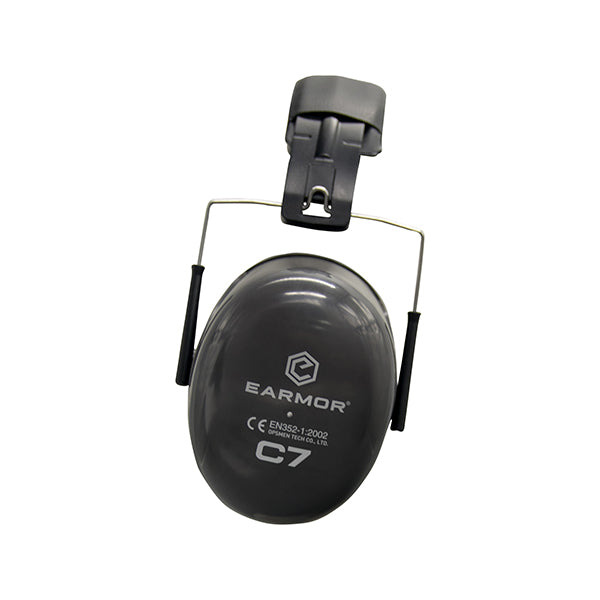 Earmor MaxDefense Hearing Protection C7 NRR32 gray