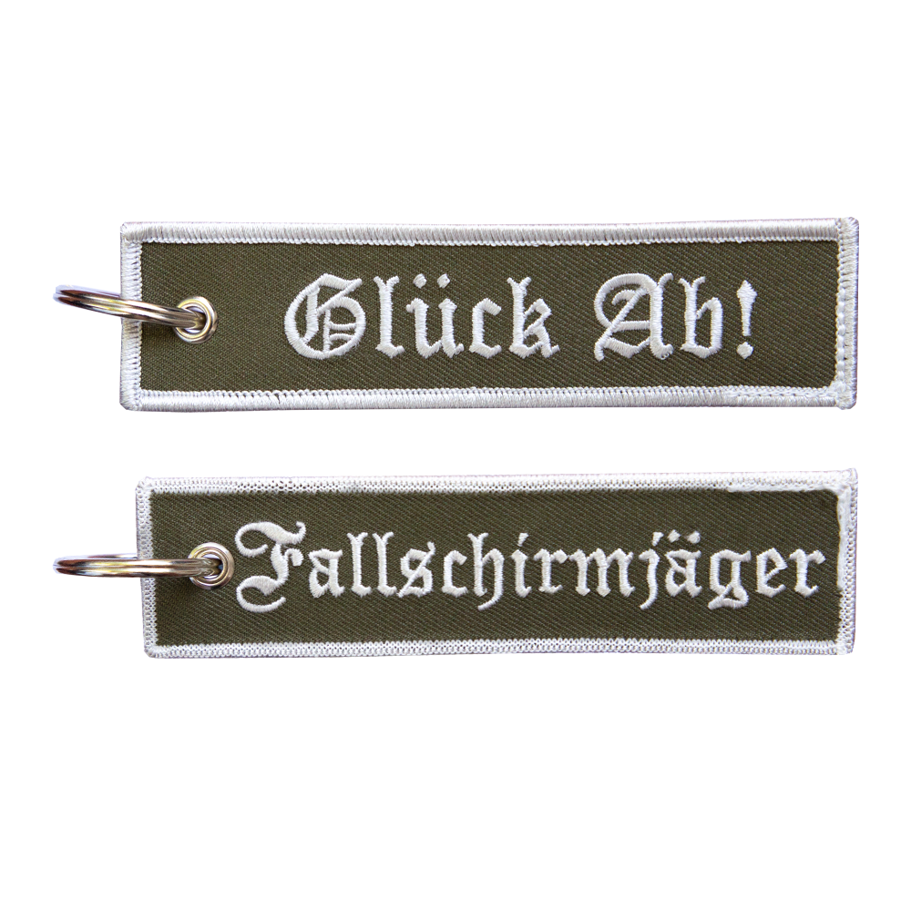 Llavero Fallschirmjäger Glück ab