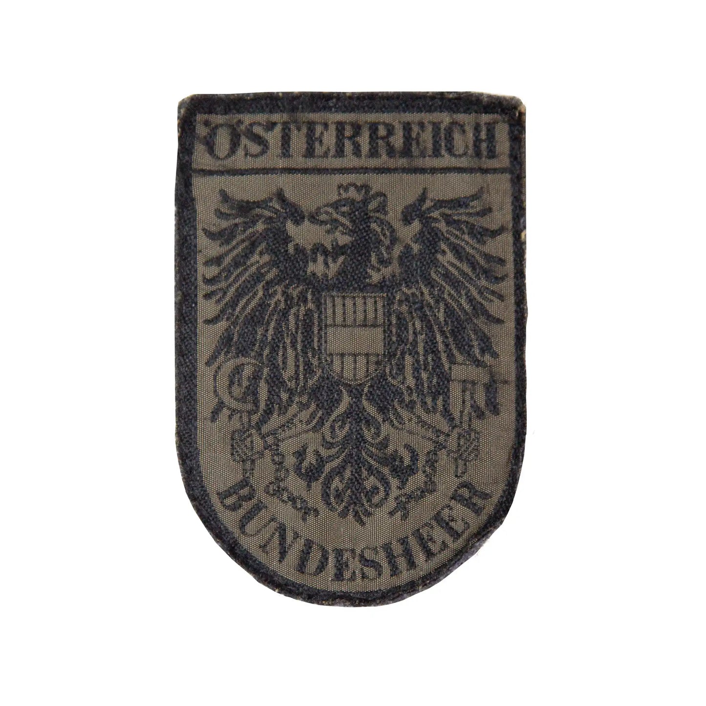Austrian Armed Forces national badge, woven, used