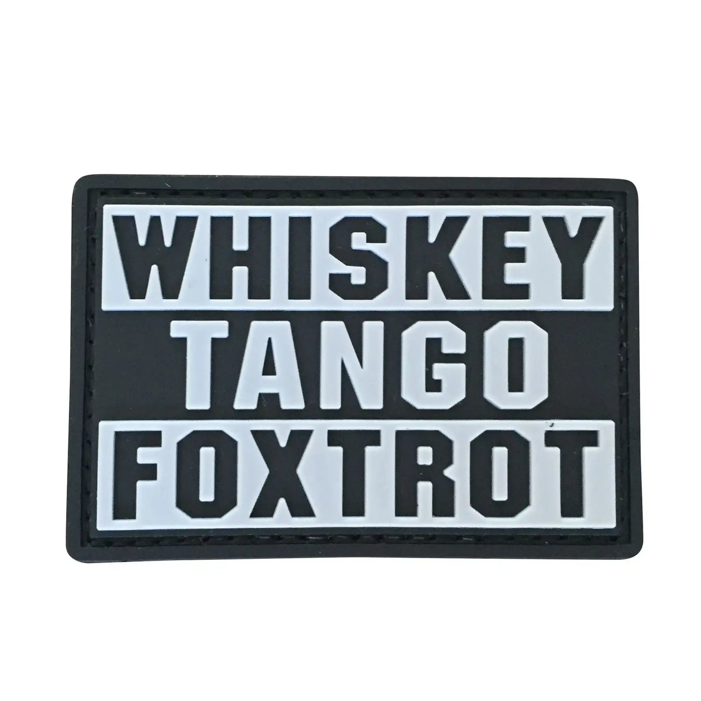 3D Patch Whiskey Tango Foxtrot