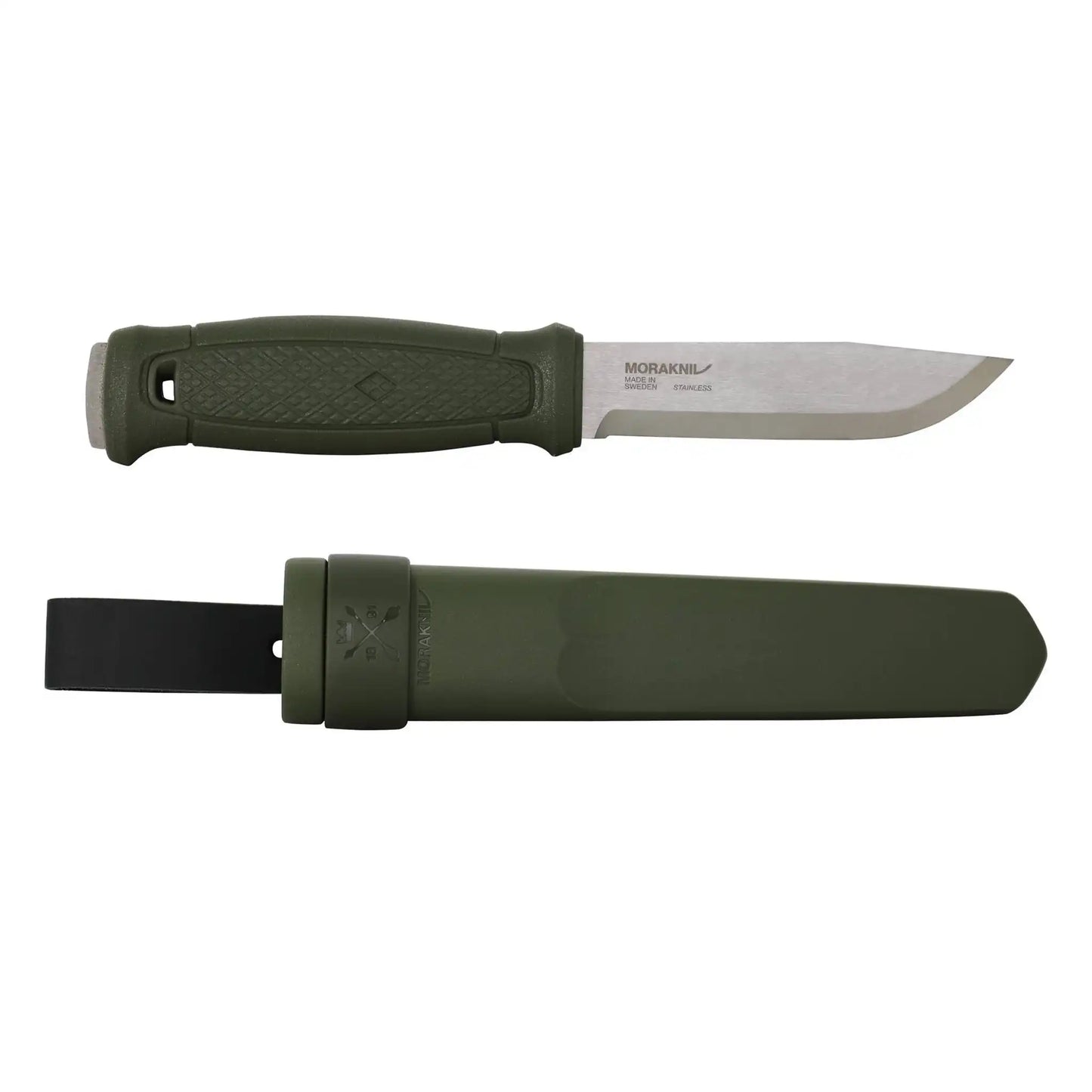 Outdoor knife Garberg with polymer sheath