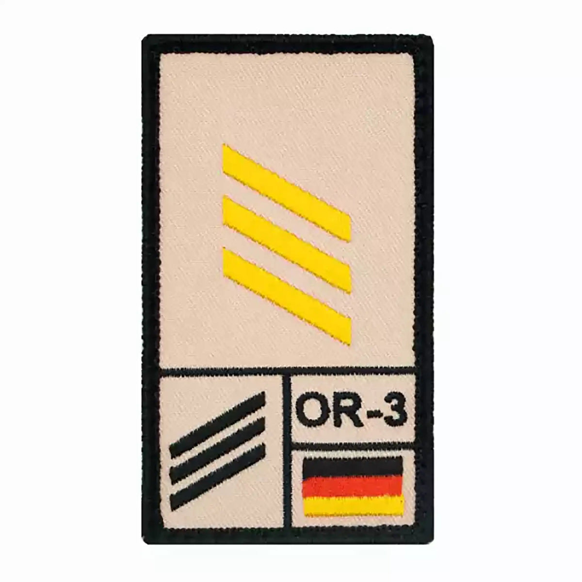 Parche de rango Hauptgefreiter Marine