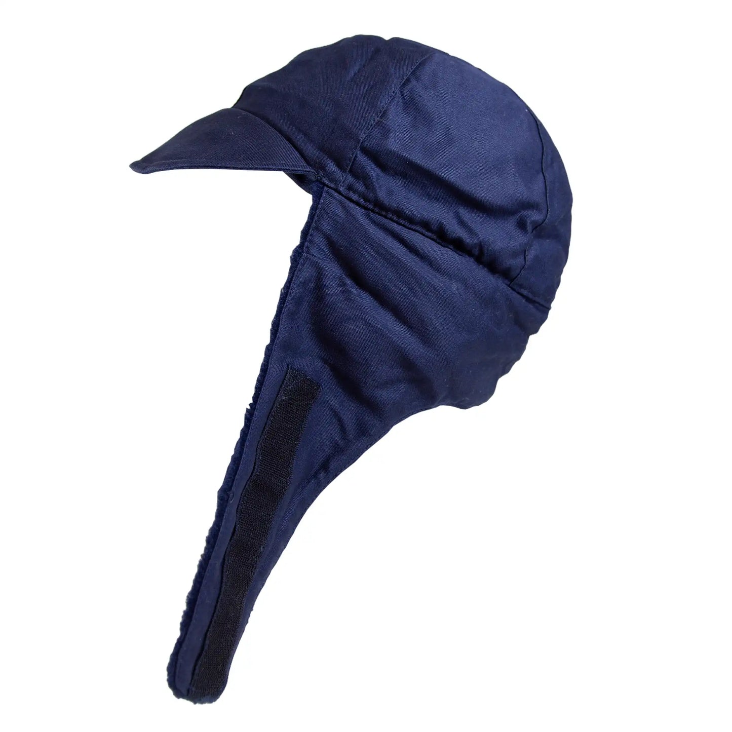 Used blue German Army winter hat