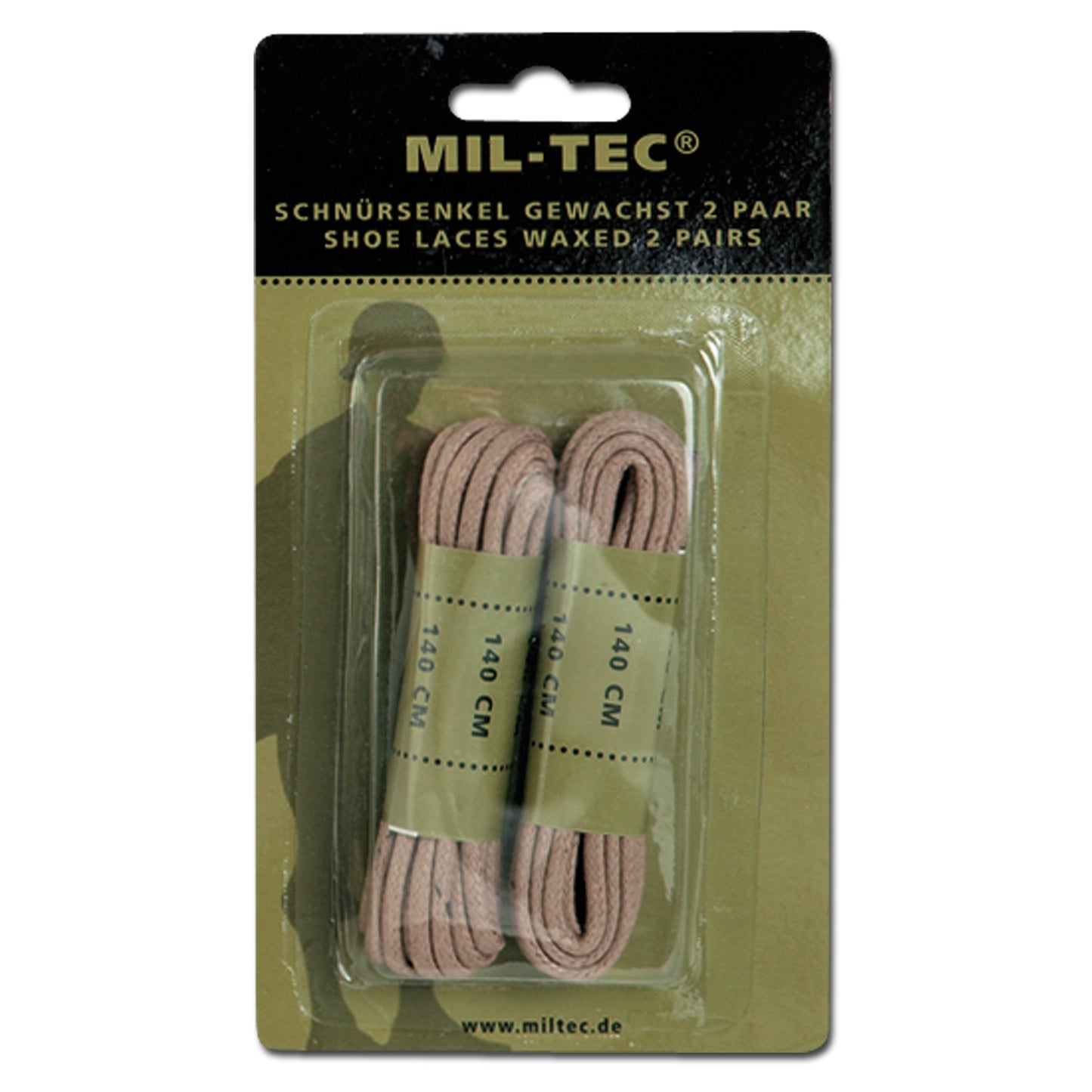 Shoe Laces Waxed 140 cm