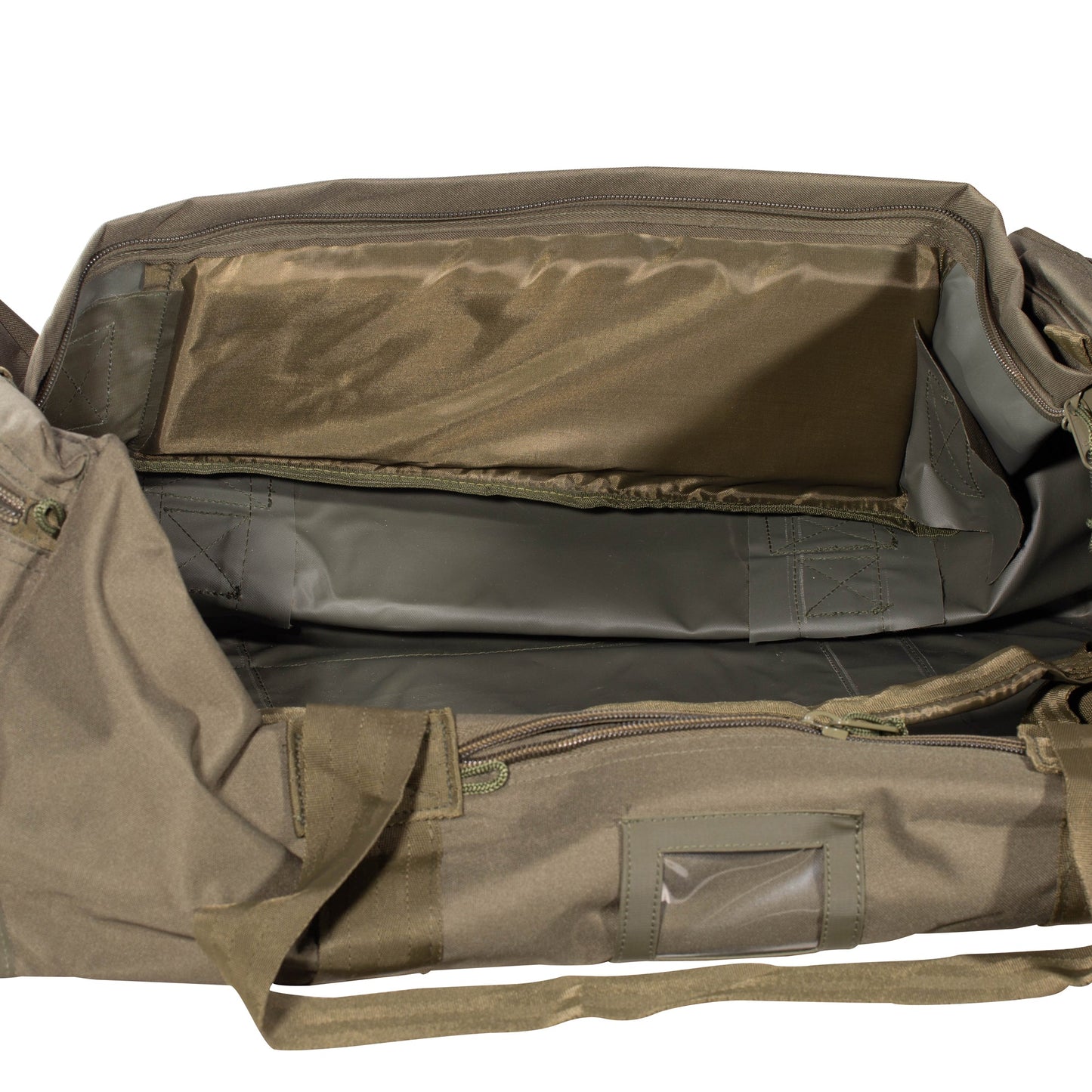 Bolsa de lona táctica verde