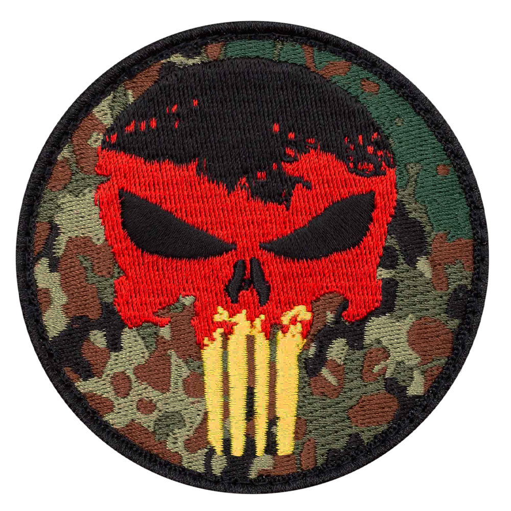 Patch Punisher Skull / /gold