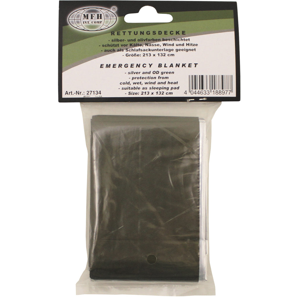 Emergency Blanket silver