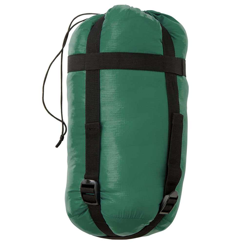 Amaca per il freddo sotto la trapunta verde blu