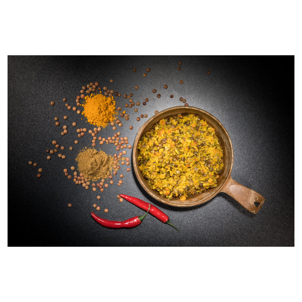 Vaso di lenticchie marocchine