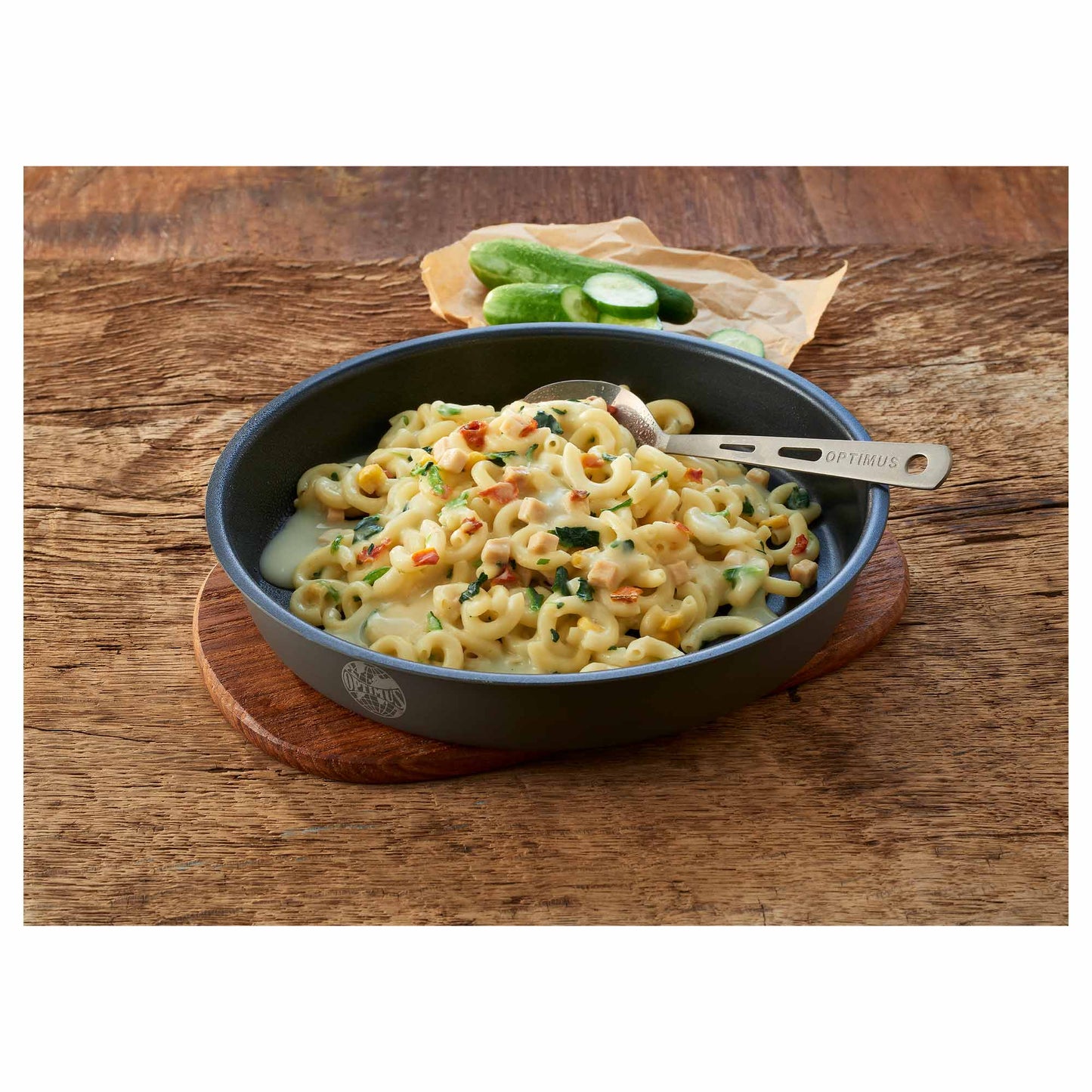 Trek'n Eat Pasta Cremosa con Pollo y Espinacas