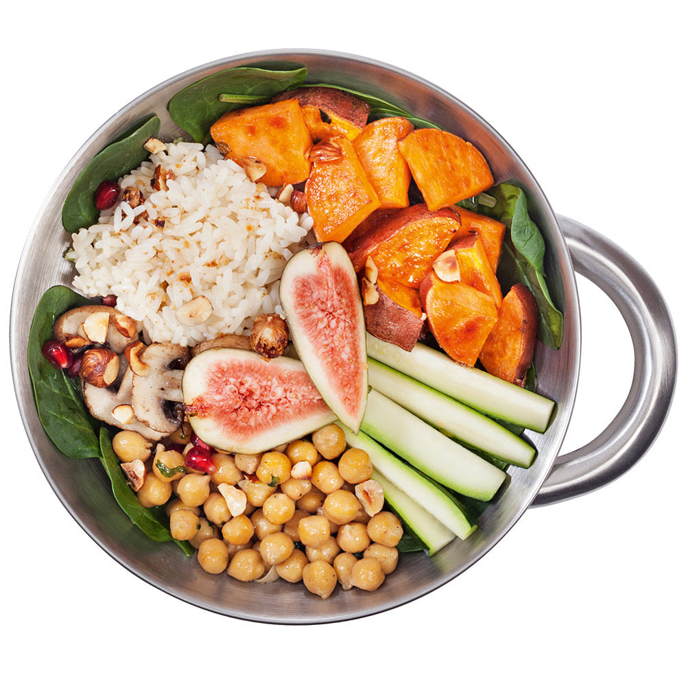 Bowl with Grip Stainless Steel