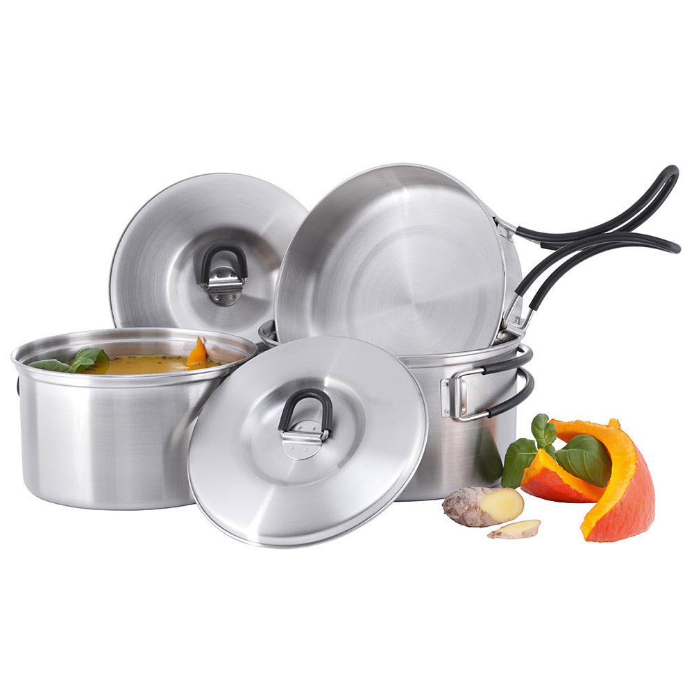 Set Cucina Regular In Acciaio Inossidabile