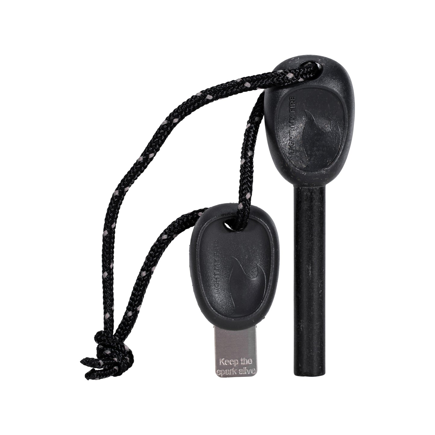 Enciende mi fuego Swedish Fire Steel BIO 2.0 Army cáscara de coco