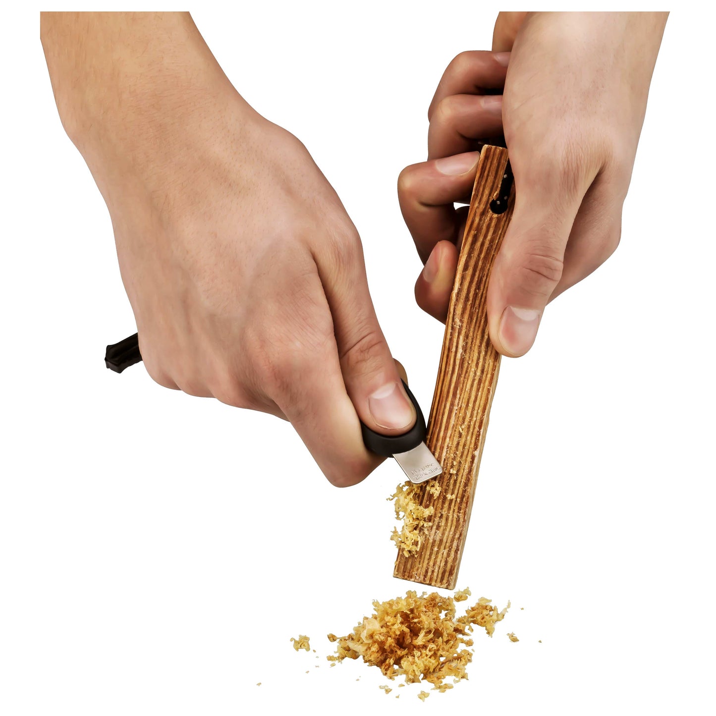 Enciende mi yesca de fuego con una cuerda