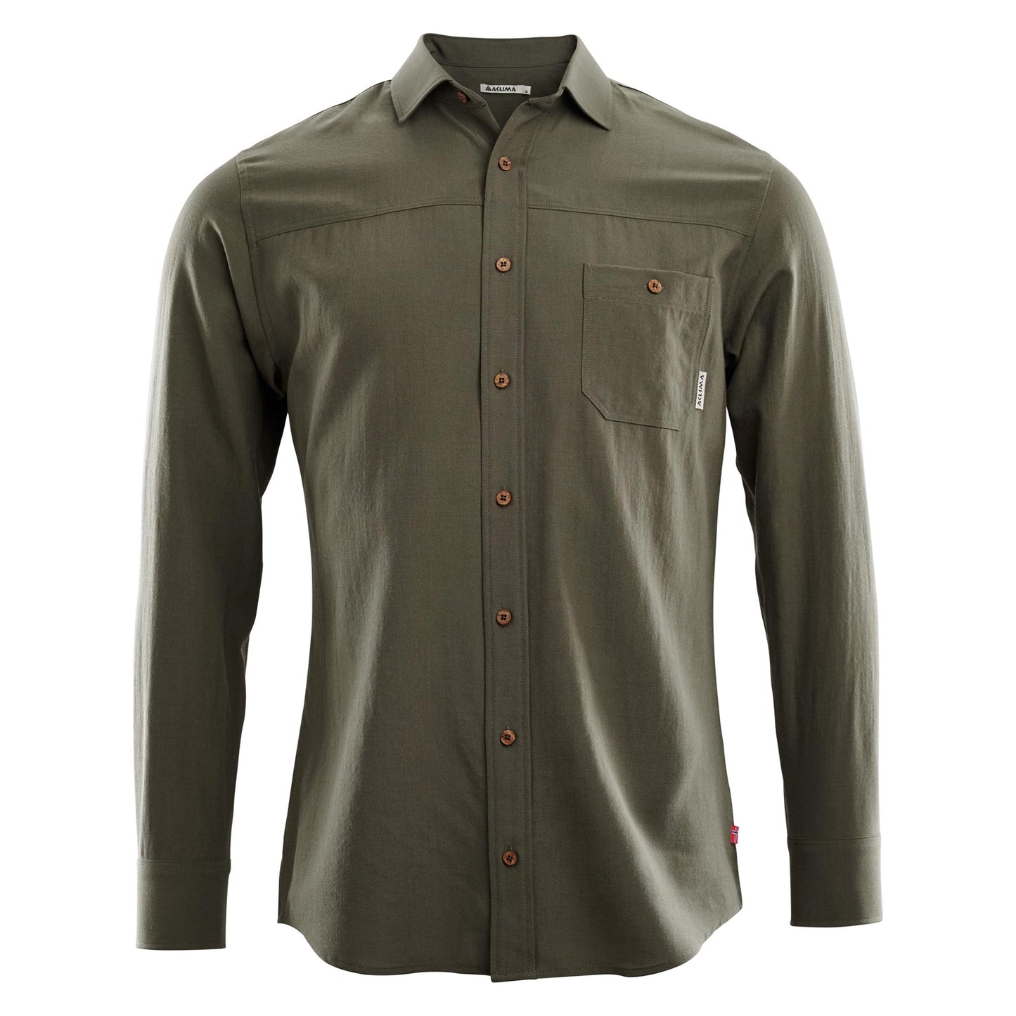LeisureWool Woven Wool Shirt jet