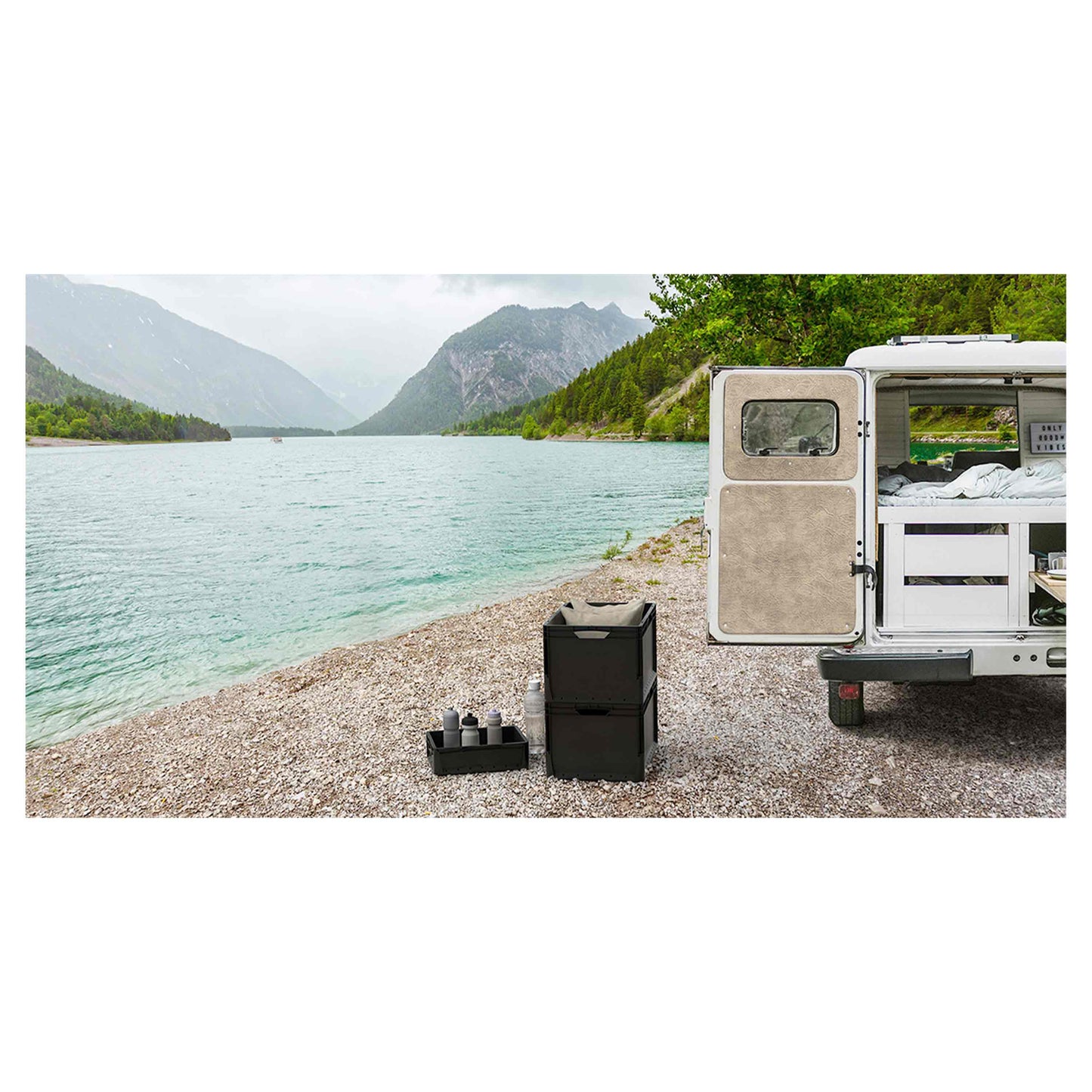 Caja Euronorma Pared Maciza 60 x 40 x 32 cm