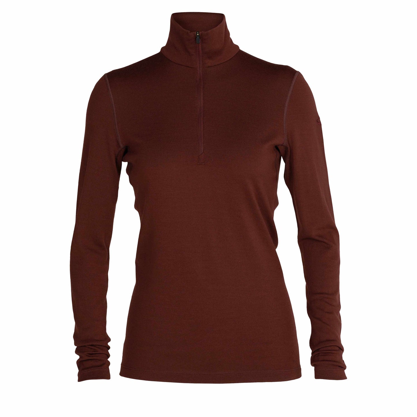 Merino 260 da donna con mezza zip e tecnologia a braccio lungo