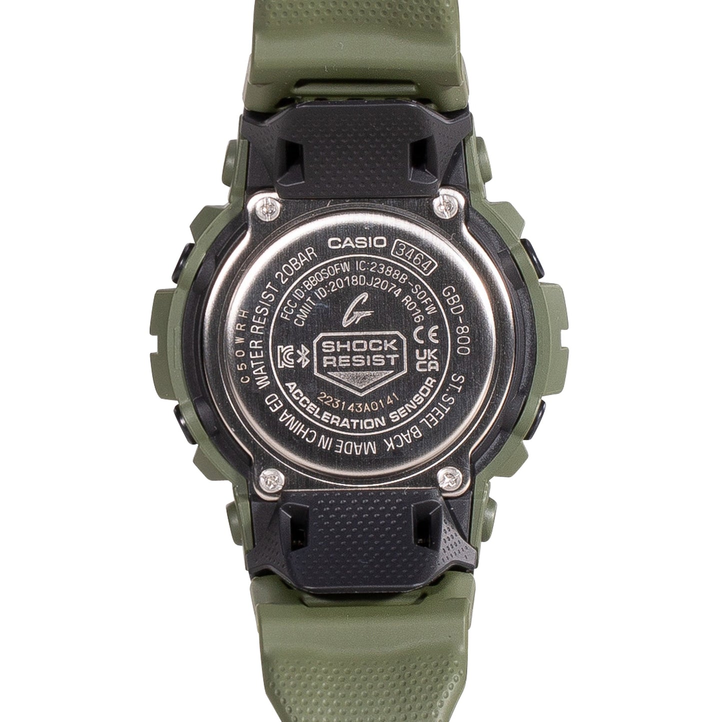 Casio Watch G-Squad GBD-800UC-3ER
