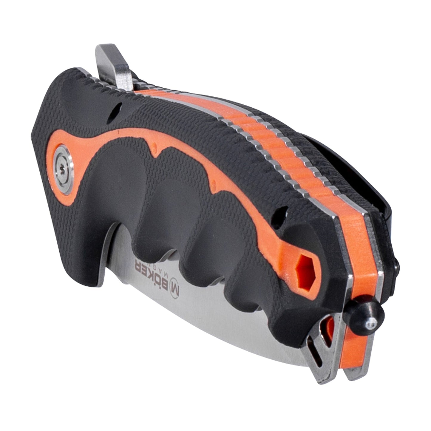 Magnum Taschenmesser Chainsaw Attendant Satin orange