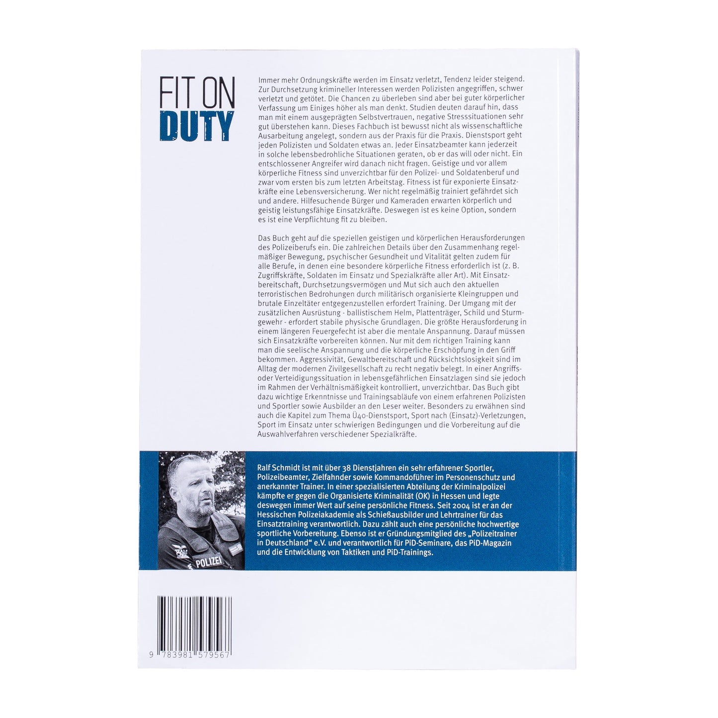 Book Fit on Duty - Fitness im Polizeidienst