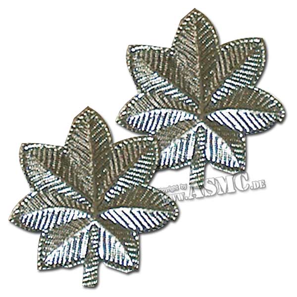 Insegne di grado tenente colonnello americano lucidate