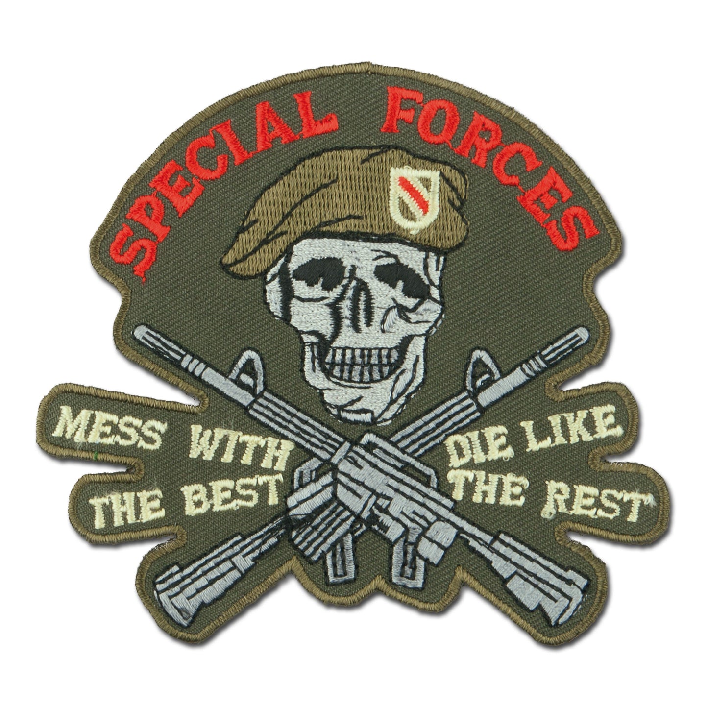 Parche Fuerzas Especiales de EE.UU. Skull-Rifles