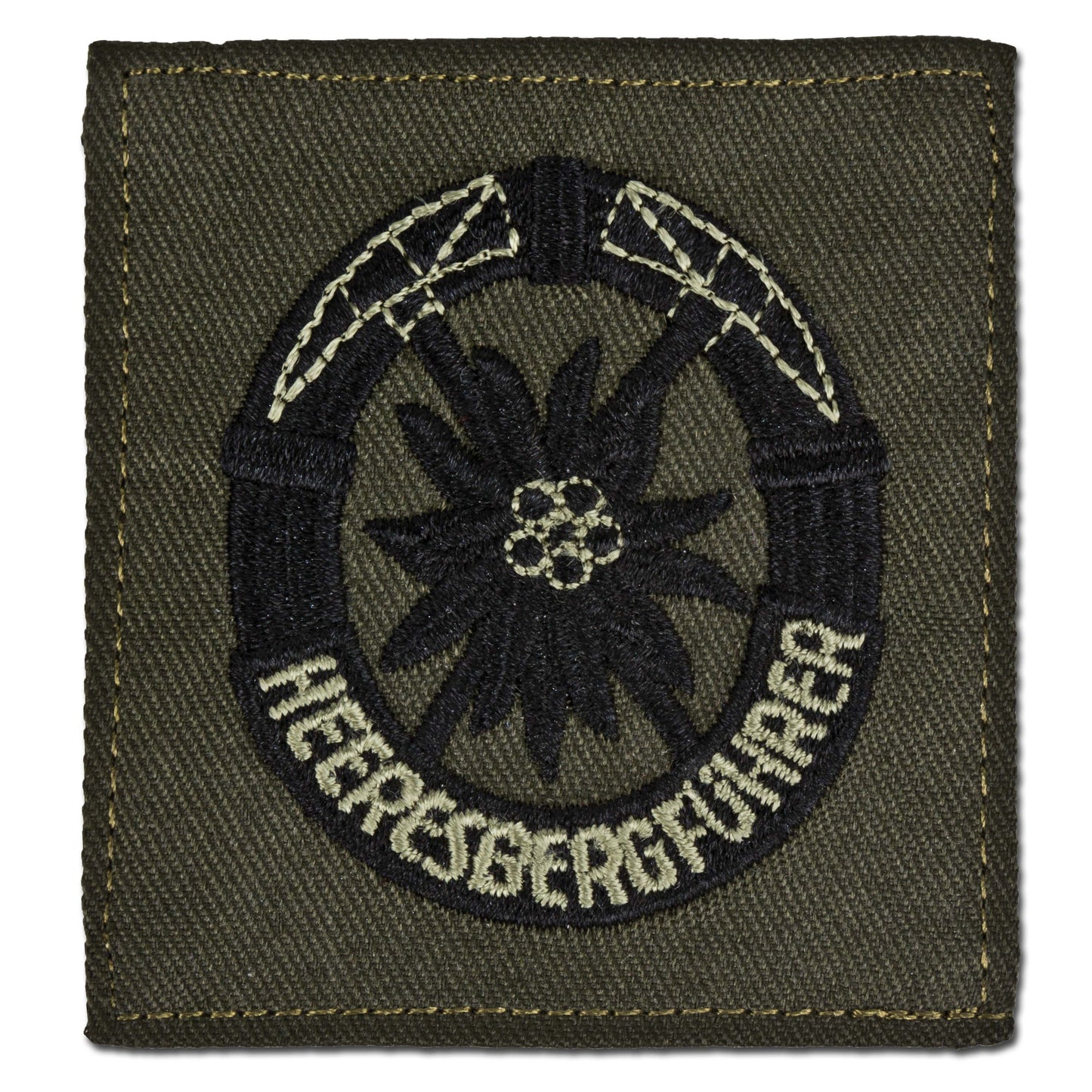 Army mountain guide insignia textile