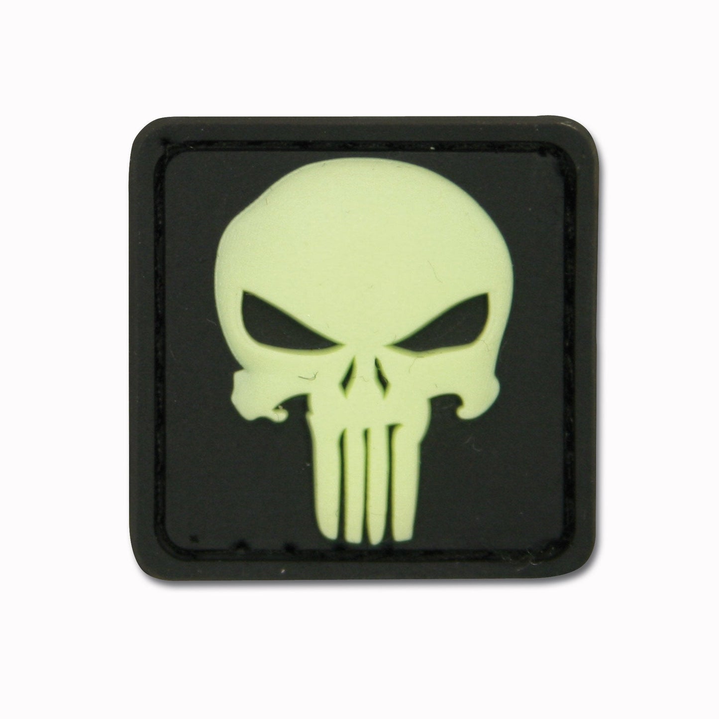 3D-Patch Punisher Skull Glow In The Dark