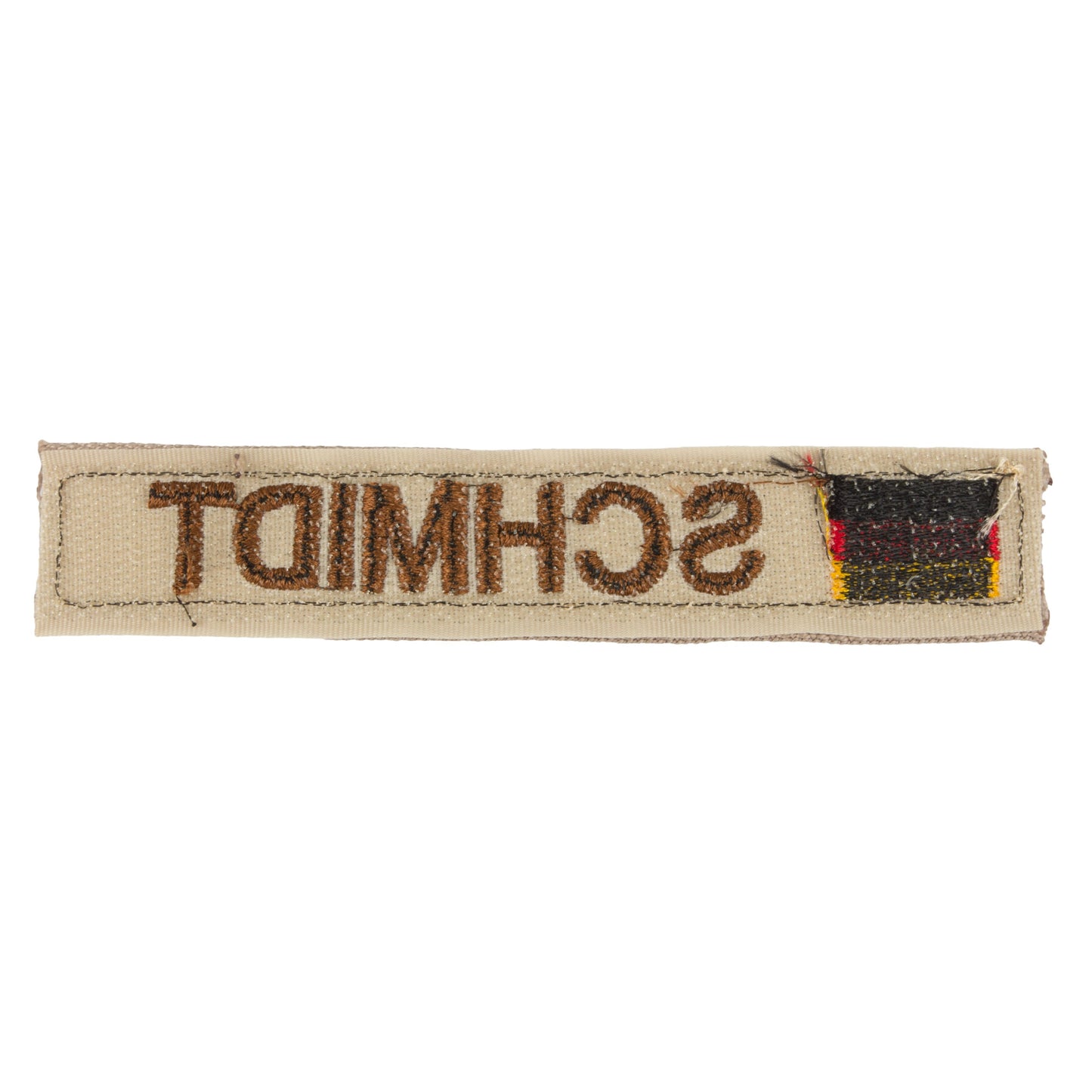 Name Tapes with German Flag 5-Pack khaki
