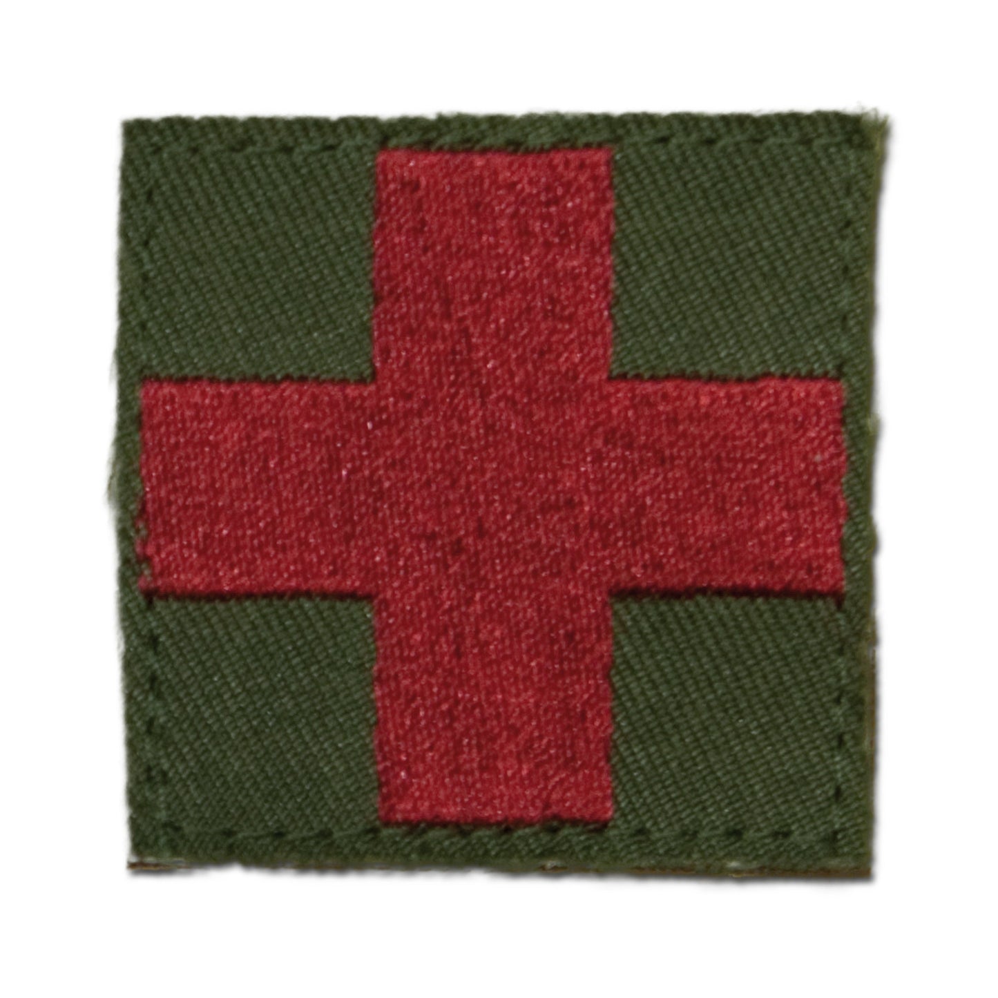 Insignia textil Cruz Roja/Médico gancho y bucle