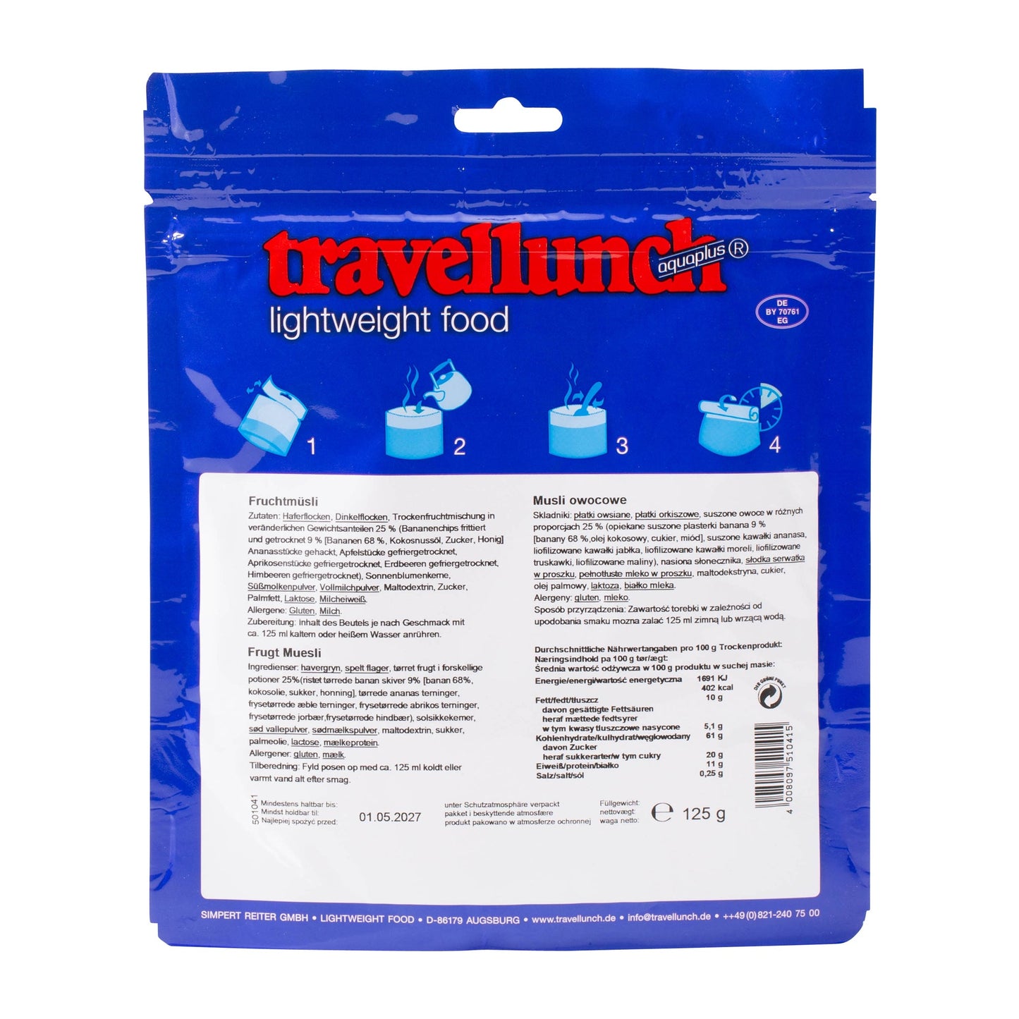 Fruit Breakfast Cereal