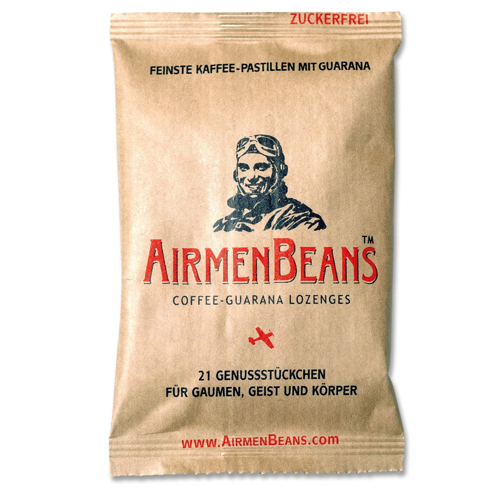 Pastiglie di guaranà al caffè Airmenbeans