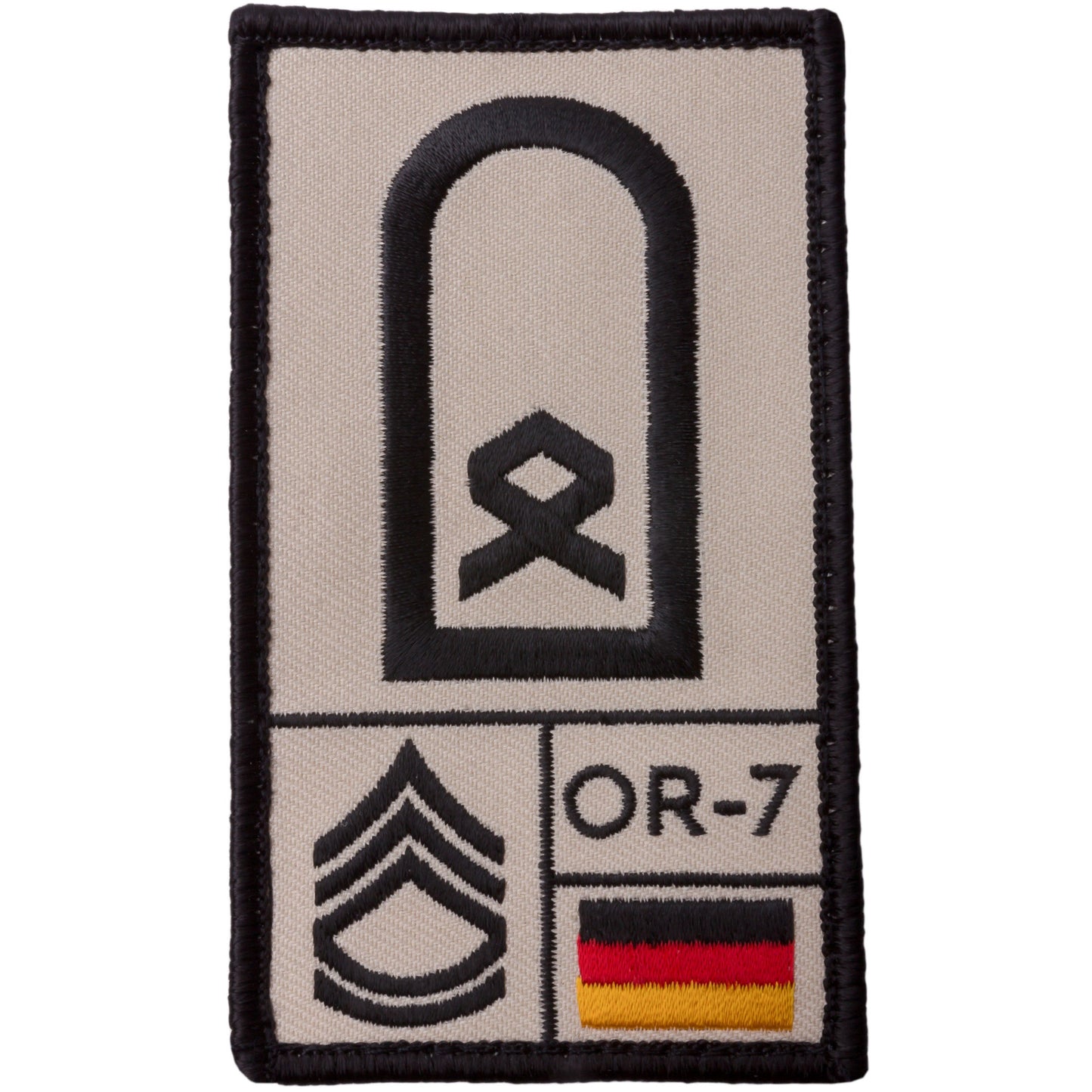 Parche de rango Hauptfeldwebel/SFC/OR-7