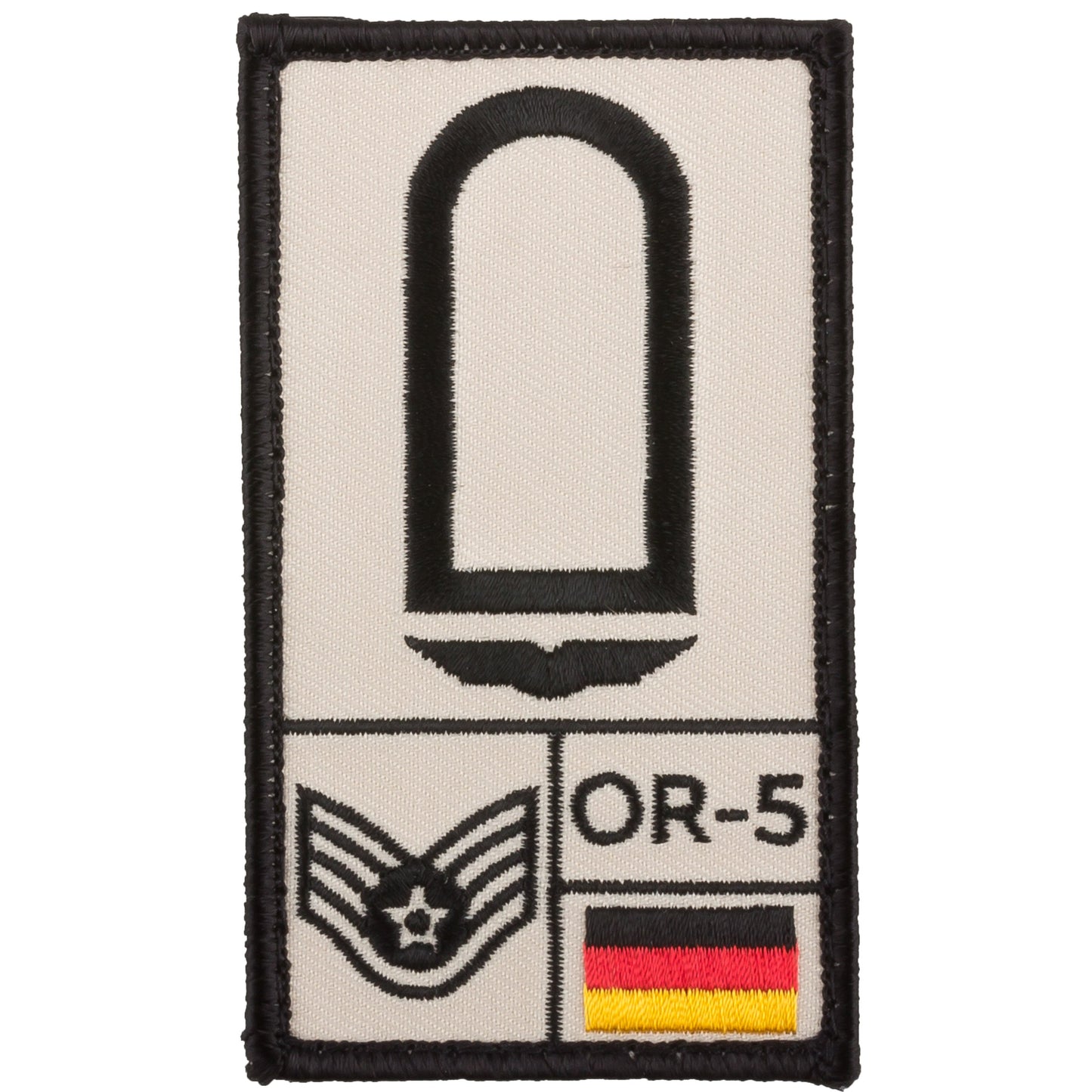 Parche de rango Stabsunteroffizier German Luftwaffe oliv