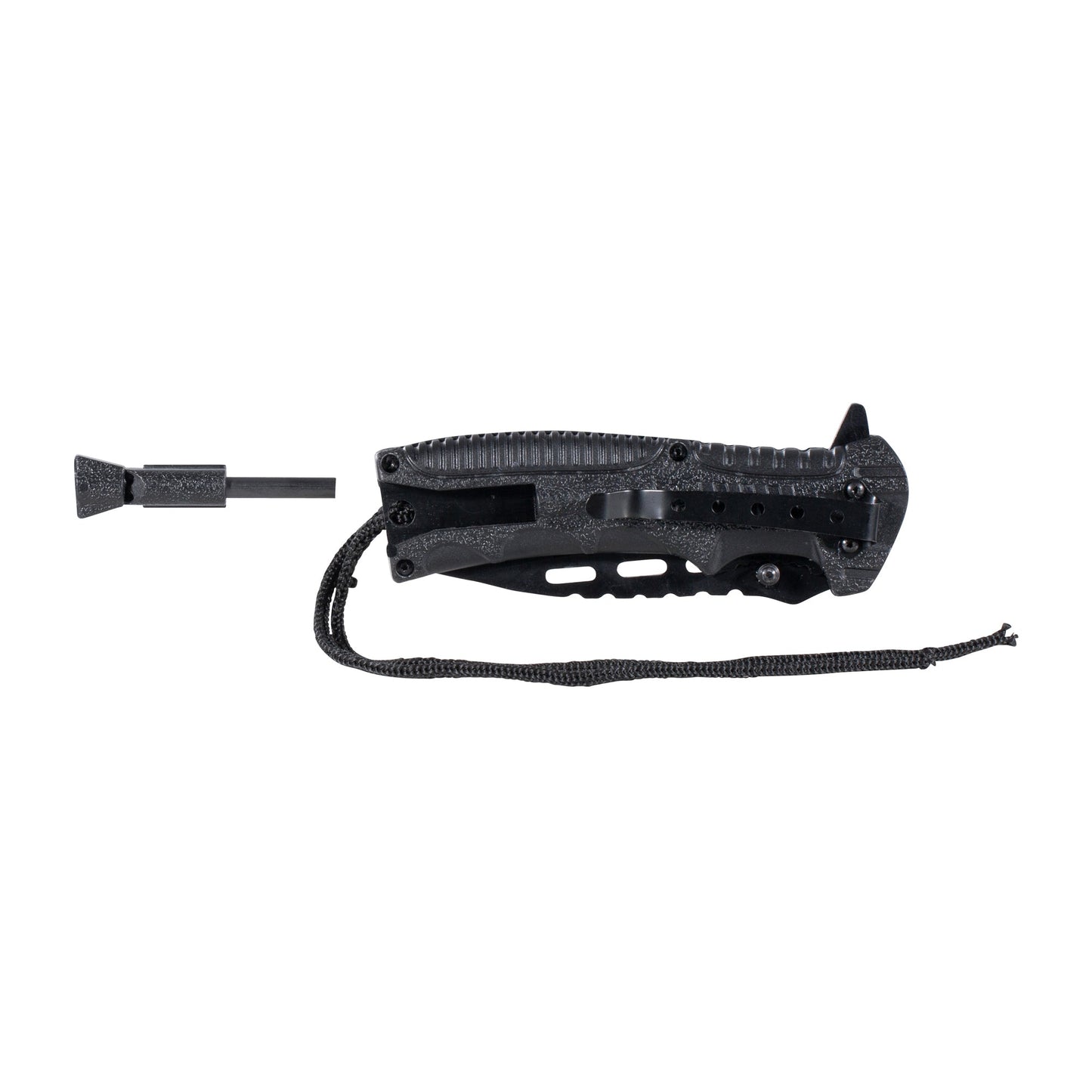 One Hand Knife parachute line with Fire Starter