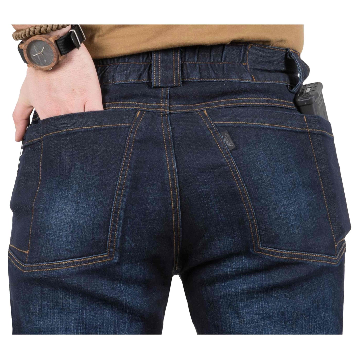 Jeans tattici Greyman Denim Mid blu scuro
