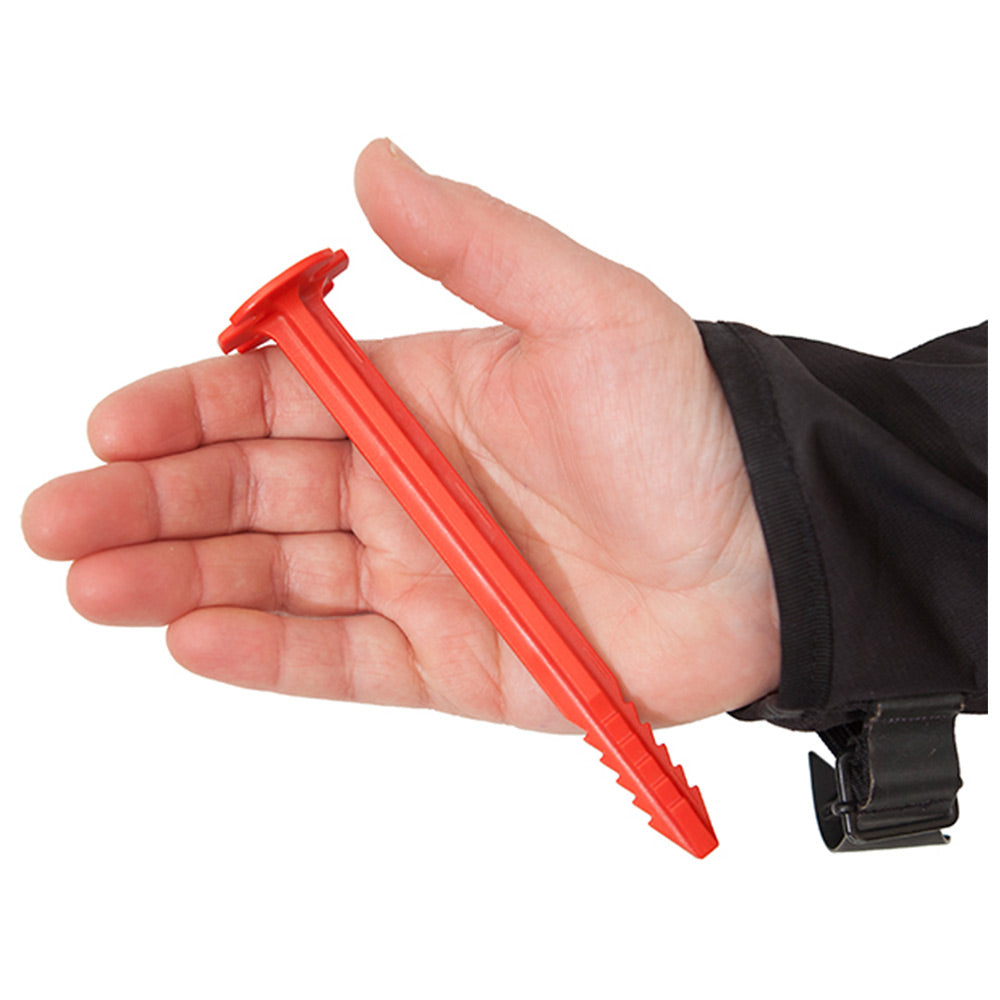 Juego de estacas para tienda Swiss Piranha, 10 clavijas RT150