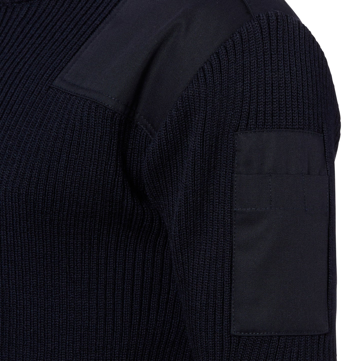 Marine Pullover Rip Knit marine blue