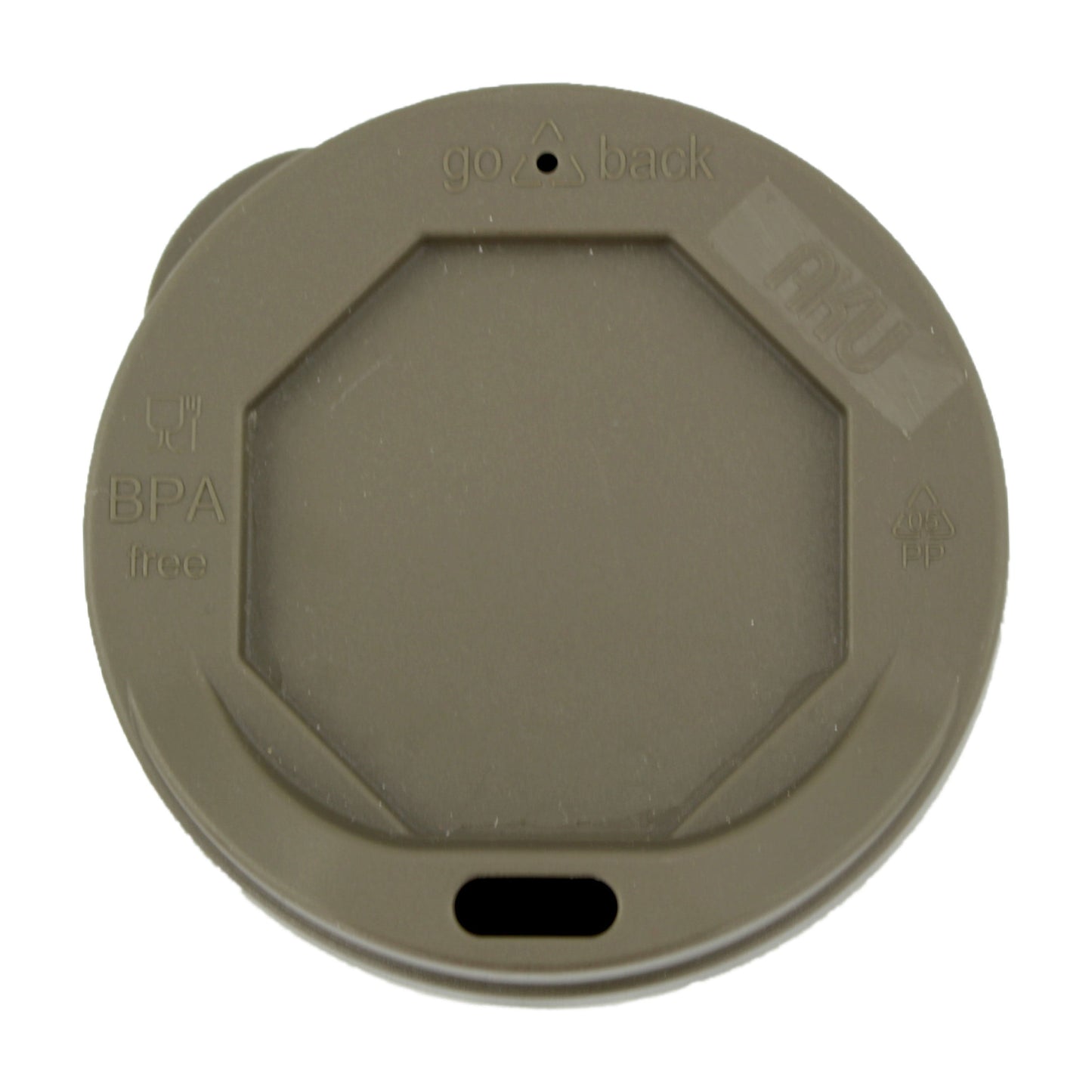 Tazza da caffè riutilizzabile 300 ml grigia