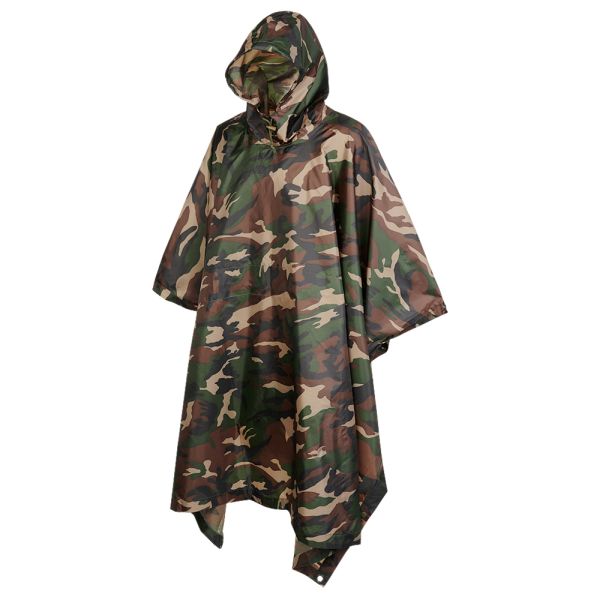 Poncho Ripstop tactical camo