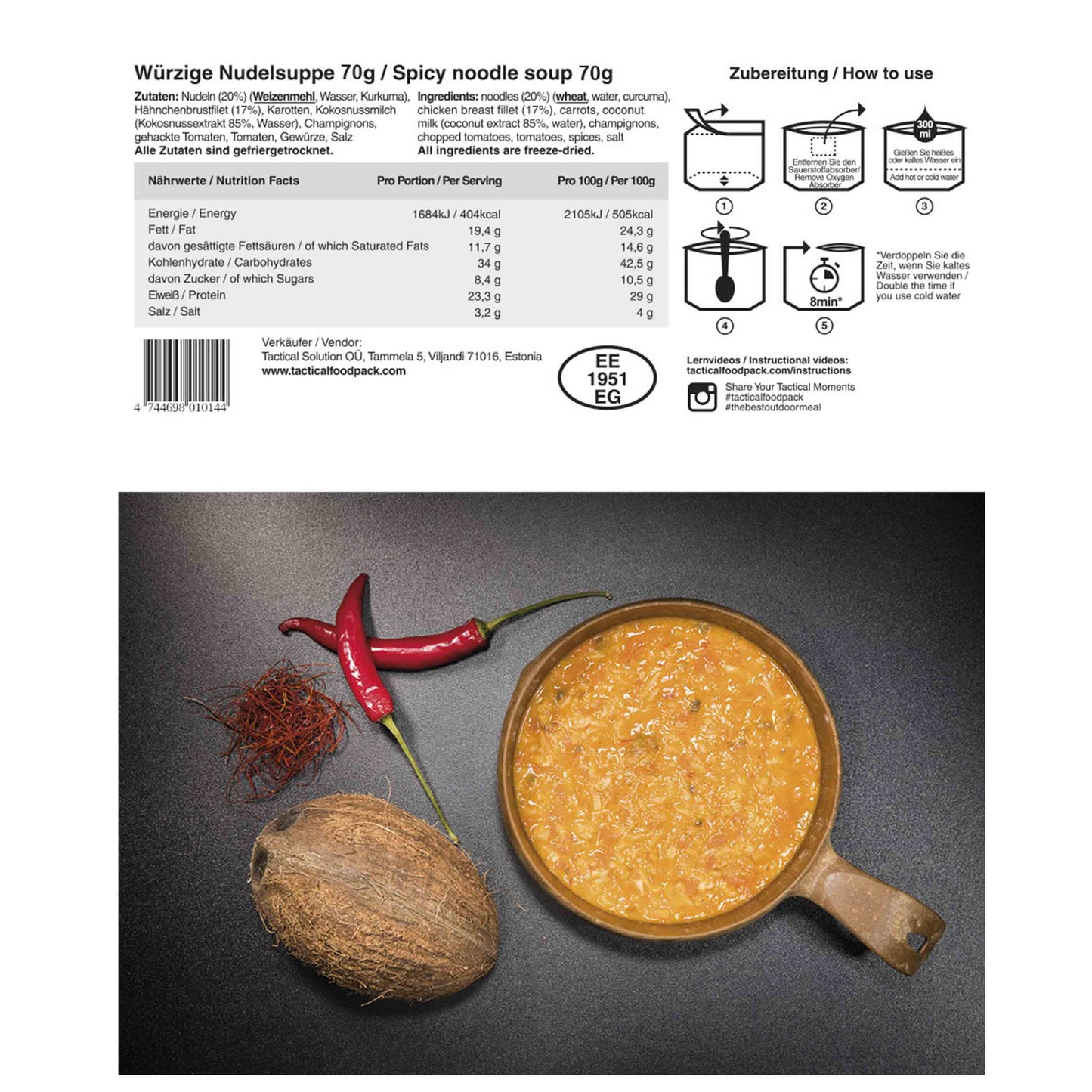 Zuppa Di Spaghetti Piccante