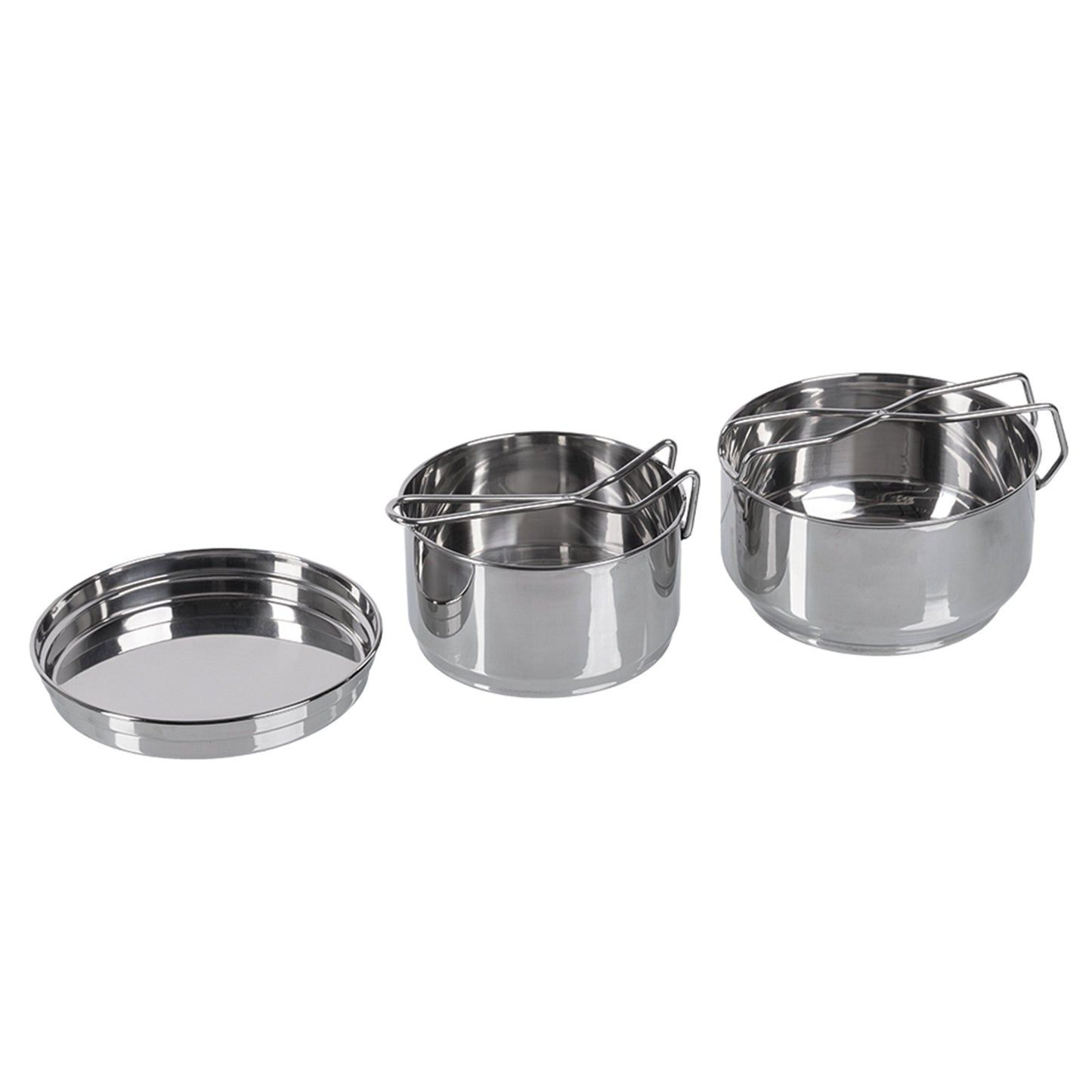 Juego de cocina checa de 2 piezas de acero inoxidable