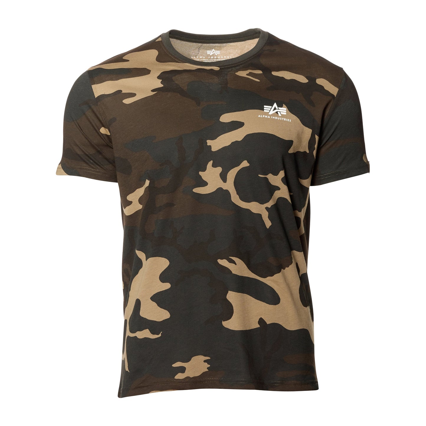 T-Shirt Basic Small Logo camo