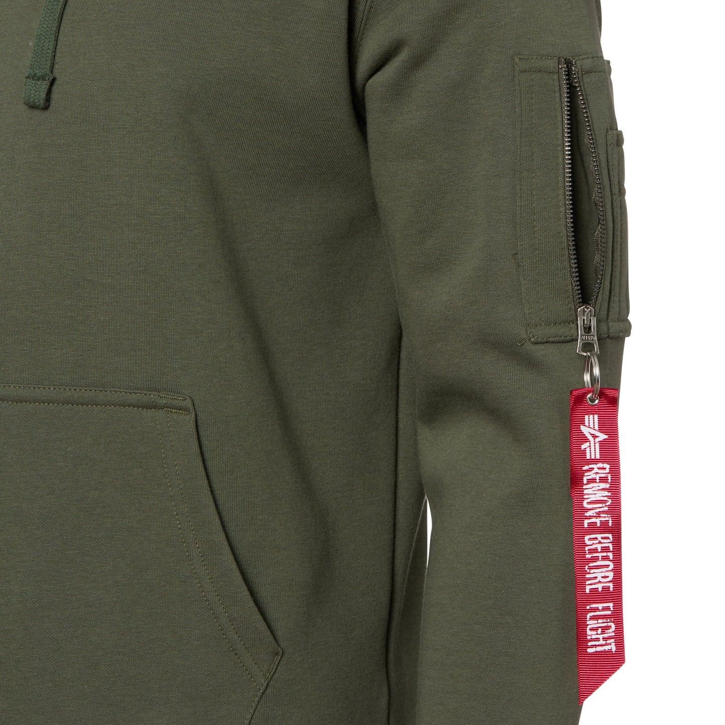 Sudadera con capucha Alpha Label oscura