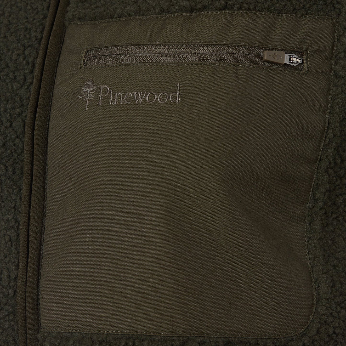 Vest Pile Vest M's verde oscuro