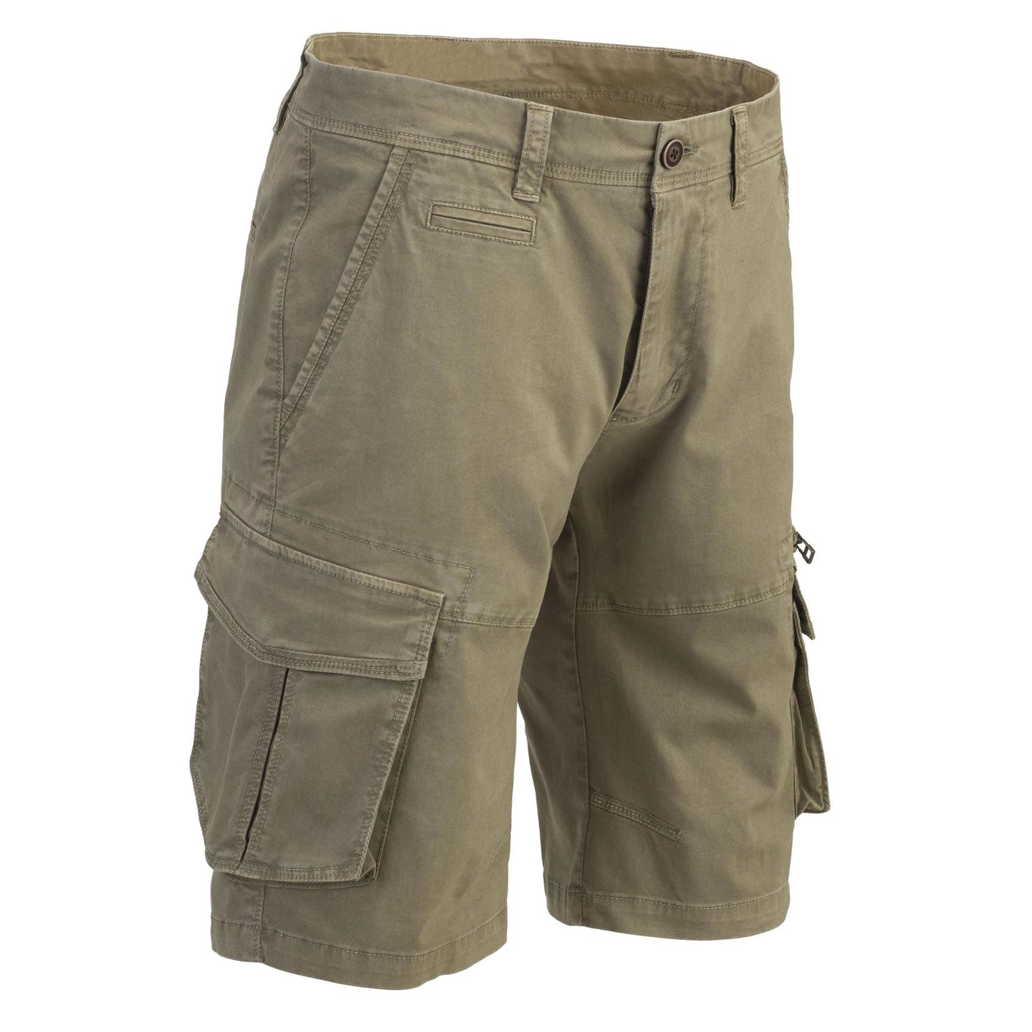 Pantaloncini cargo verde chiaro